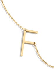 Mint & Lily Statement Initial Necklace
