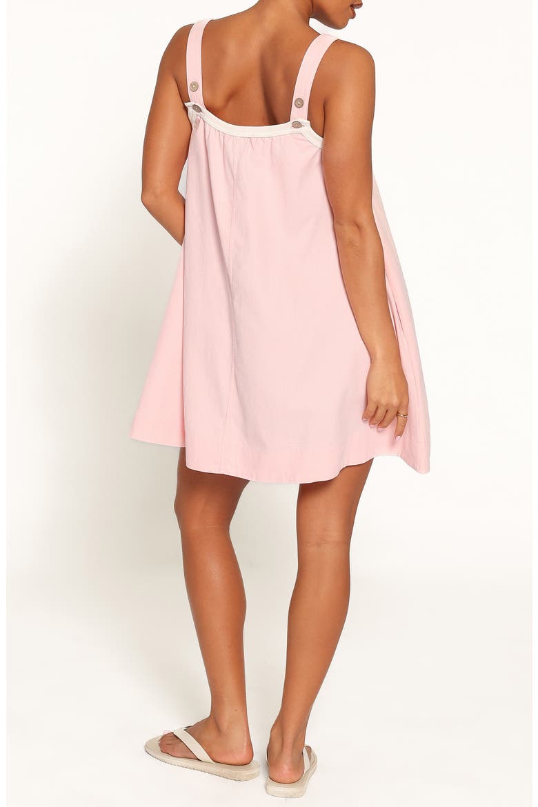 Madrid Minidress, Alternate, color, PINK/ CREAM