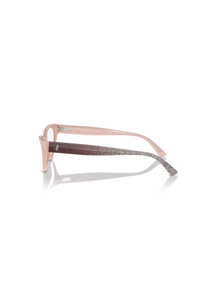 55mm Cat Eye optical glasses, Alternate, color, Pink