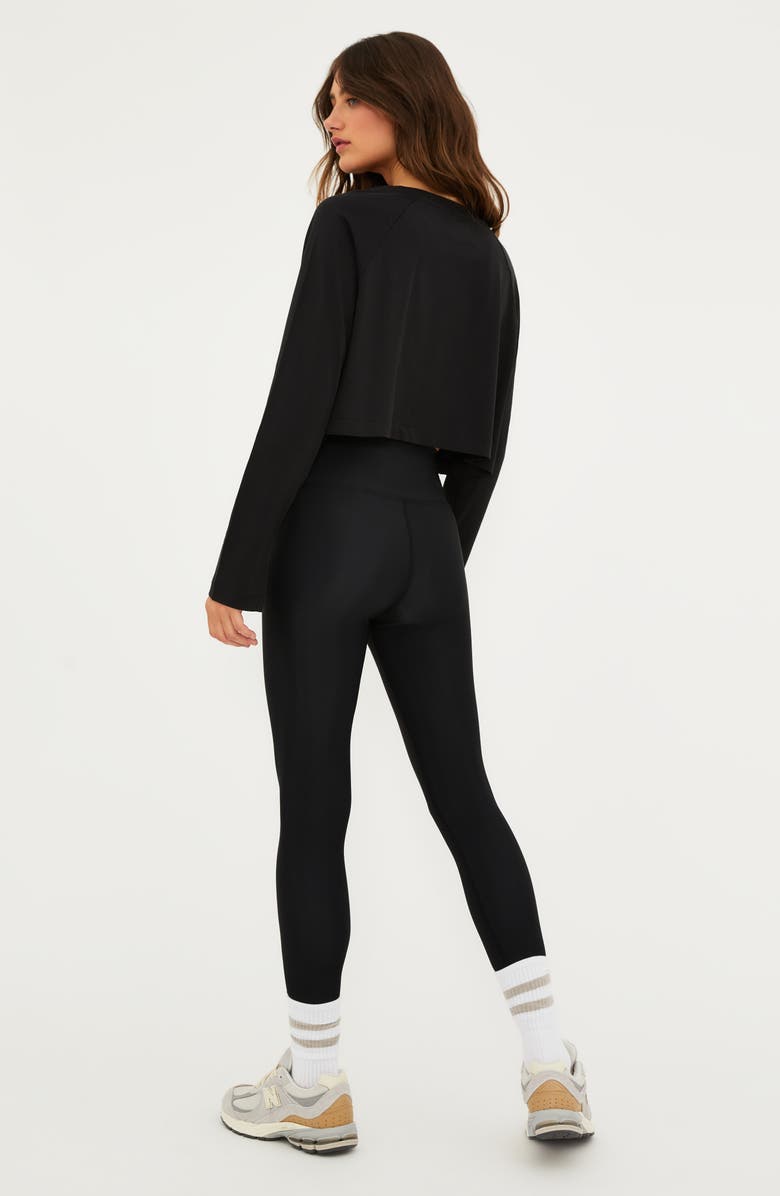 Beach Riot June Long Sleeve Crop Top, Alternate, color,