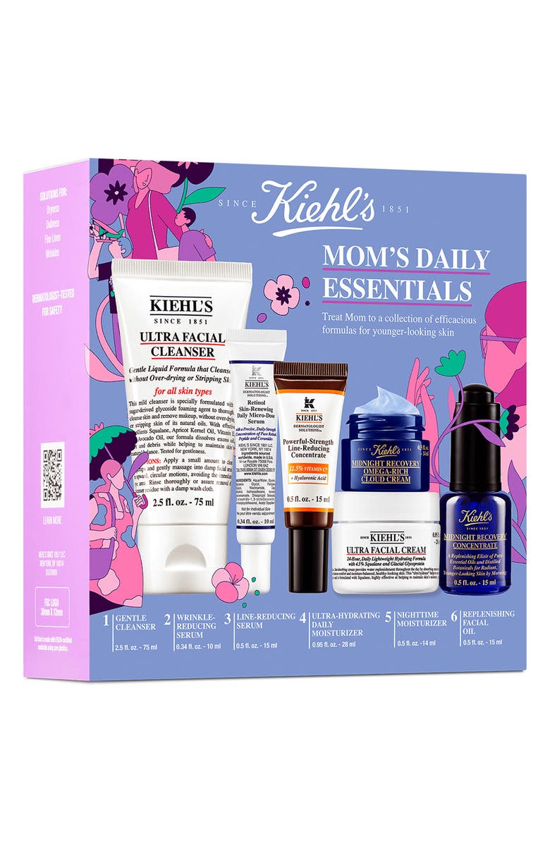 Kiehl's Since 1851 Mom's Daily Essentials Set USD $127 Value, Alternate, color, 