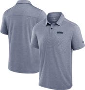 Fanatics Signature Men's Fanatics Signature Navy Seattle Seahawks Front Office Tech Polo Shirt