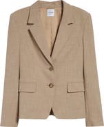 ST. JOHN Heathered Stretch Suiting Blazer