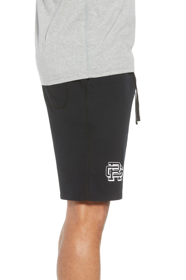 Shorts Lightweight Classic Fit Knit Shorts, Alternate, color, BLACK