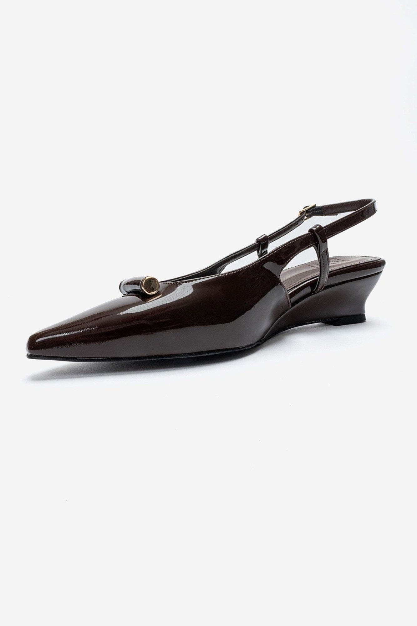 Vhea Slingback Pump, Alternate, color, Brown Patent
