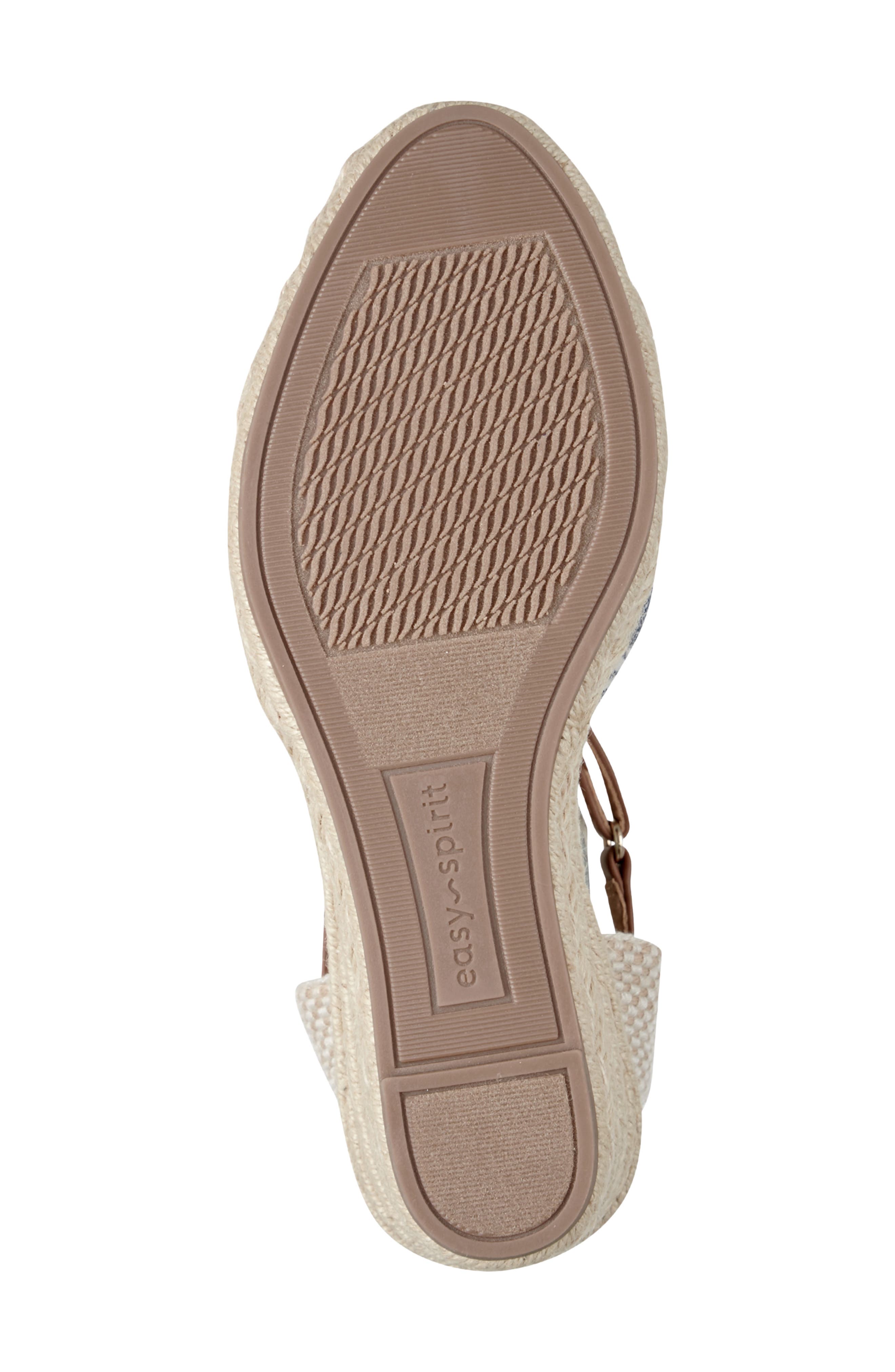 Makaylie Espadrille Wedge Sandal, Alternate, color, DARK BLUE