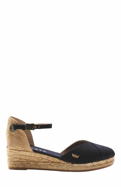 Pubol Canvas Espadrille Wedges