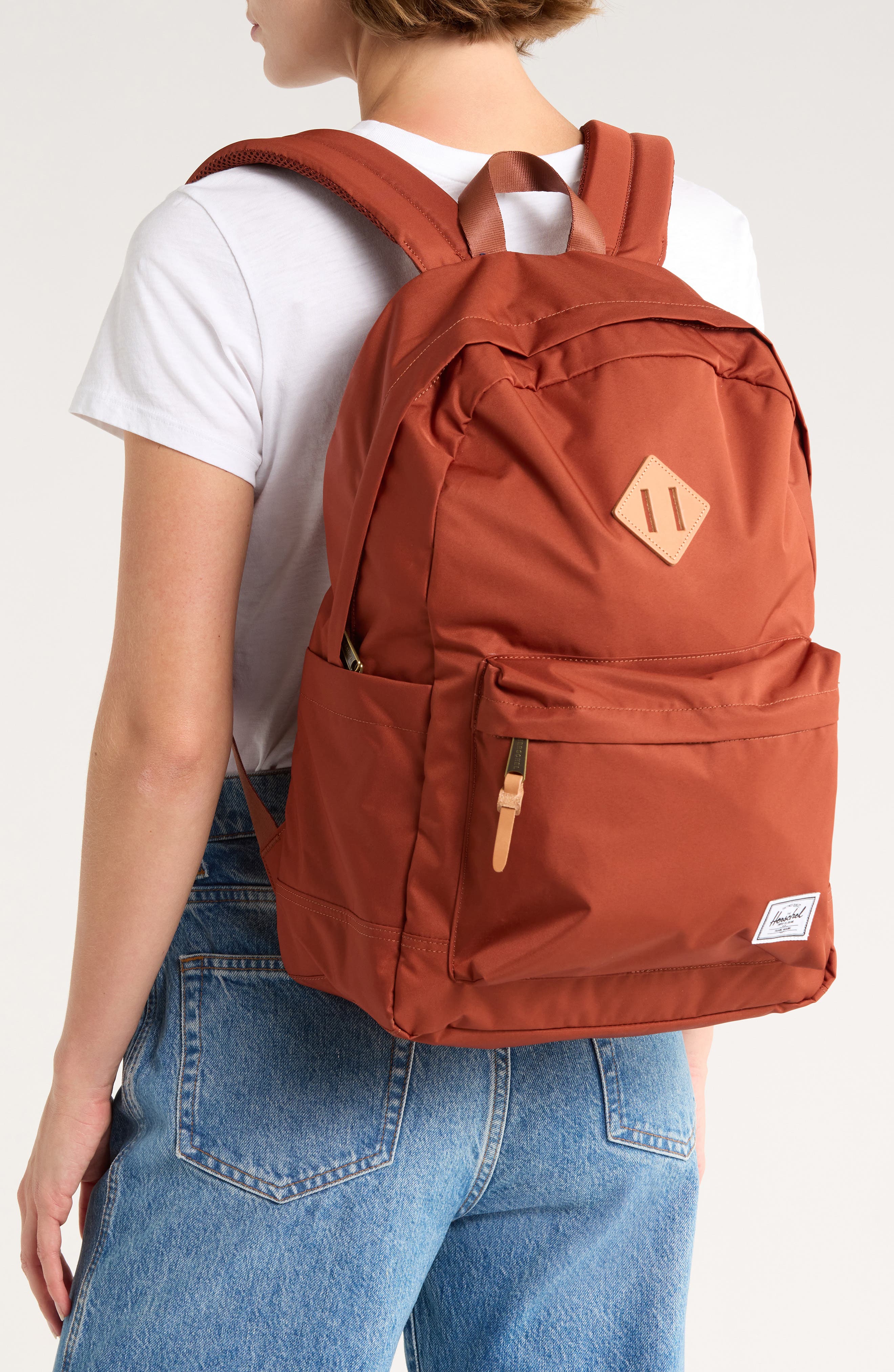 Herschel Supply Co. Heritage Backpack, Alternate, color, Smoked Paprika