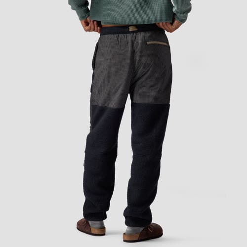 Backcountry Wander Pile-fleece Pant In Black