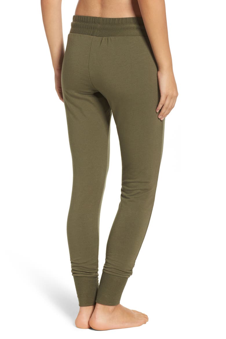 Free People FP Movement Sunny Skinny Sweatpants, Alternate, color, ARMY