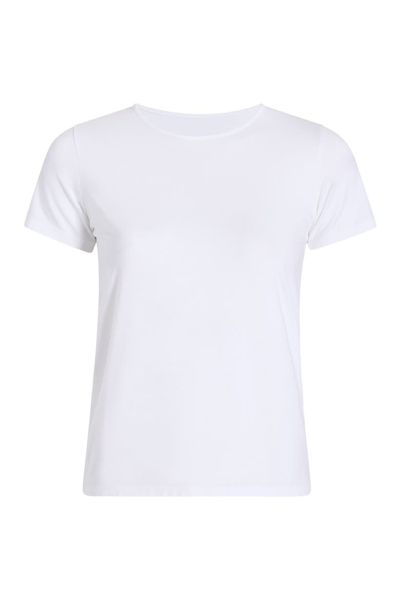 FITTED TEE, Alternate, color, WHITE