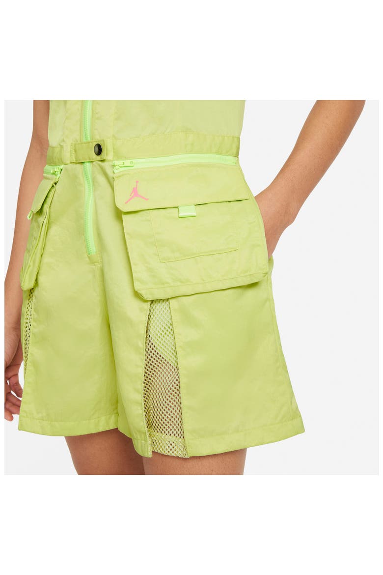 Heatwave Sleeveless Flight Suit Romper, Alternate, color, LIMELIGHT/ LIFE LIME