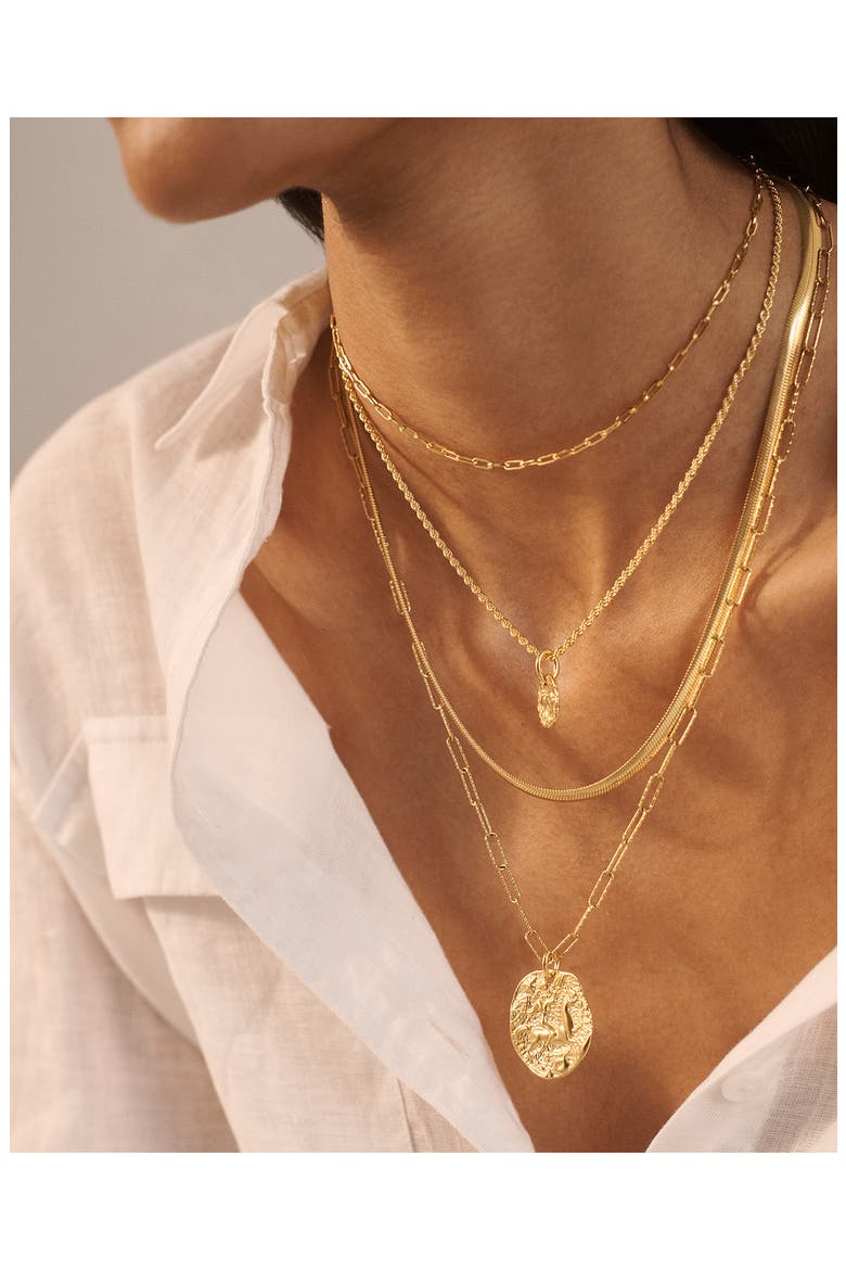 MV Siren™ Coin Pendant, Alternate, color, YELLOW GOLD