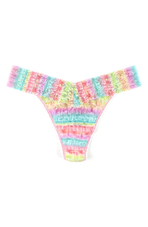 Hanky Panky Print Original Rise Thong In Multi