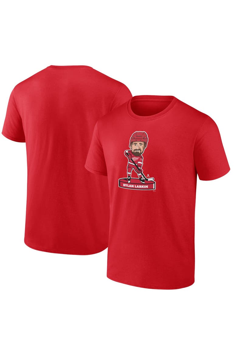 Men's Fanatics Branded Dylan Larkin Red Detroit Red Wings Player Bobblehead T-Shirt, Main, color, Red