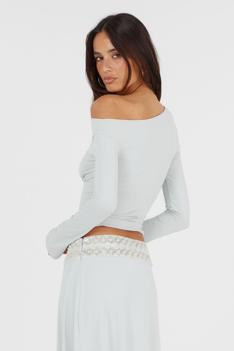 Claudette Top, Alternate, color, Blue