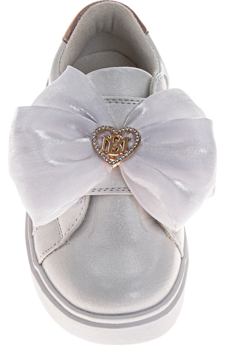 Badgley Mischka Collection Kids' Kensie Sneaker, Alternate, color, White