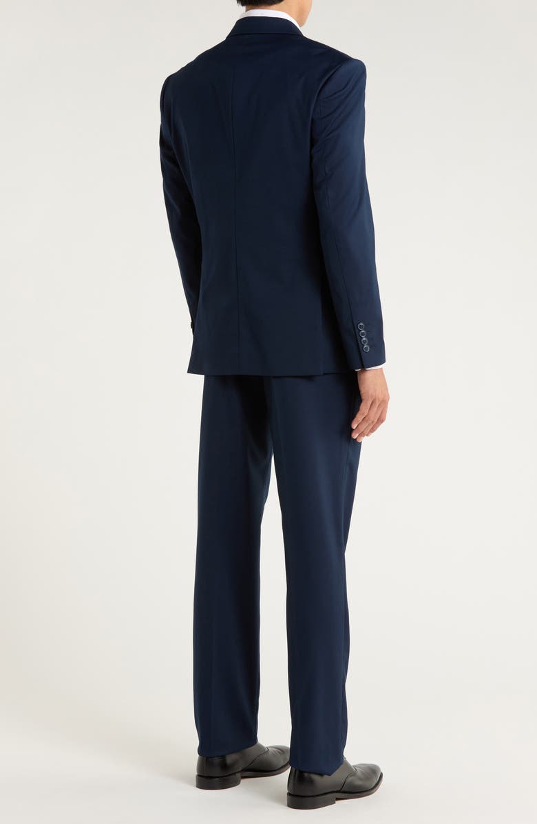 ZEGARIE Navy Mélange 3-Piece Suit, Alternate, color, Navy
