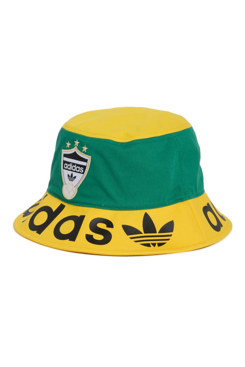 Cotton Bucket Hat, Main, color, BOLD GREEN