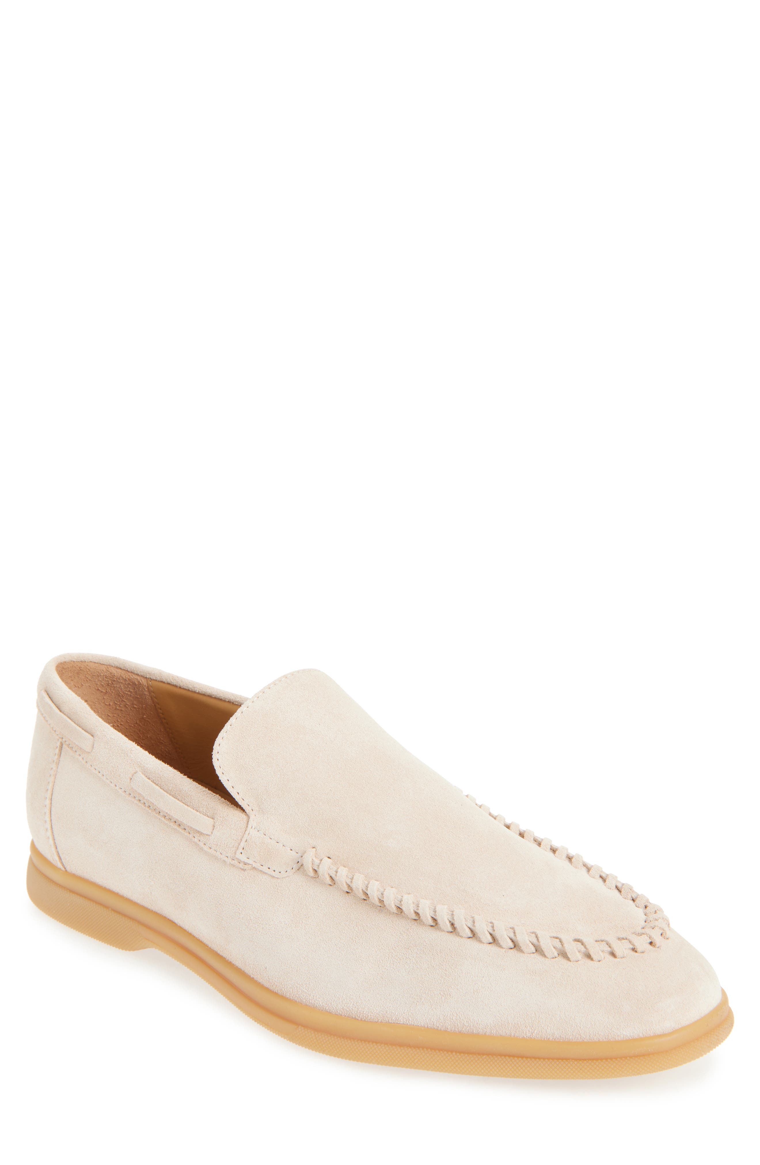 Eleventy Braided Loafer In Green