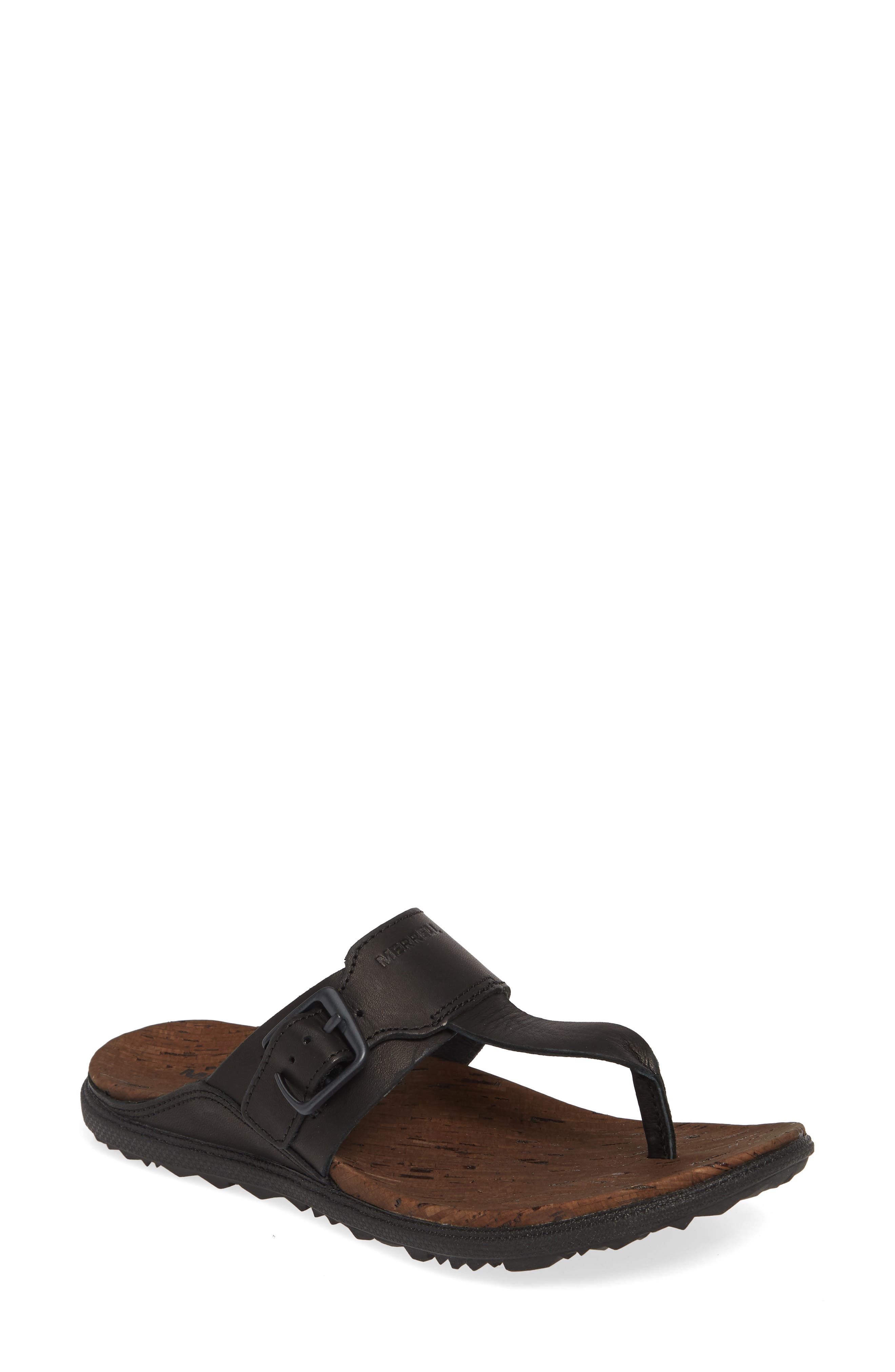 Merrell Around Town Flip Flop, Main, color, 