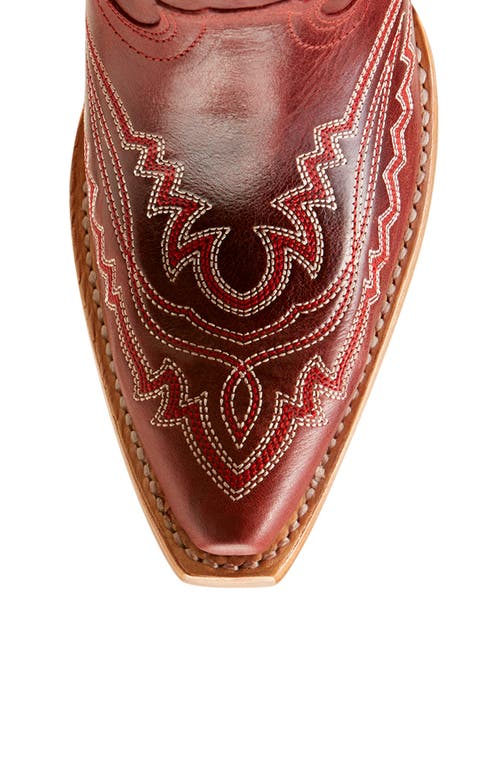 Ariat Casanova Western Boot In Red Alert