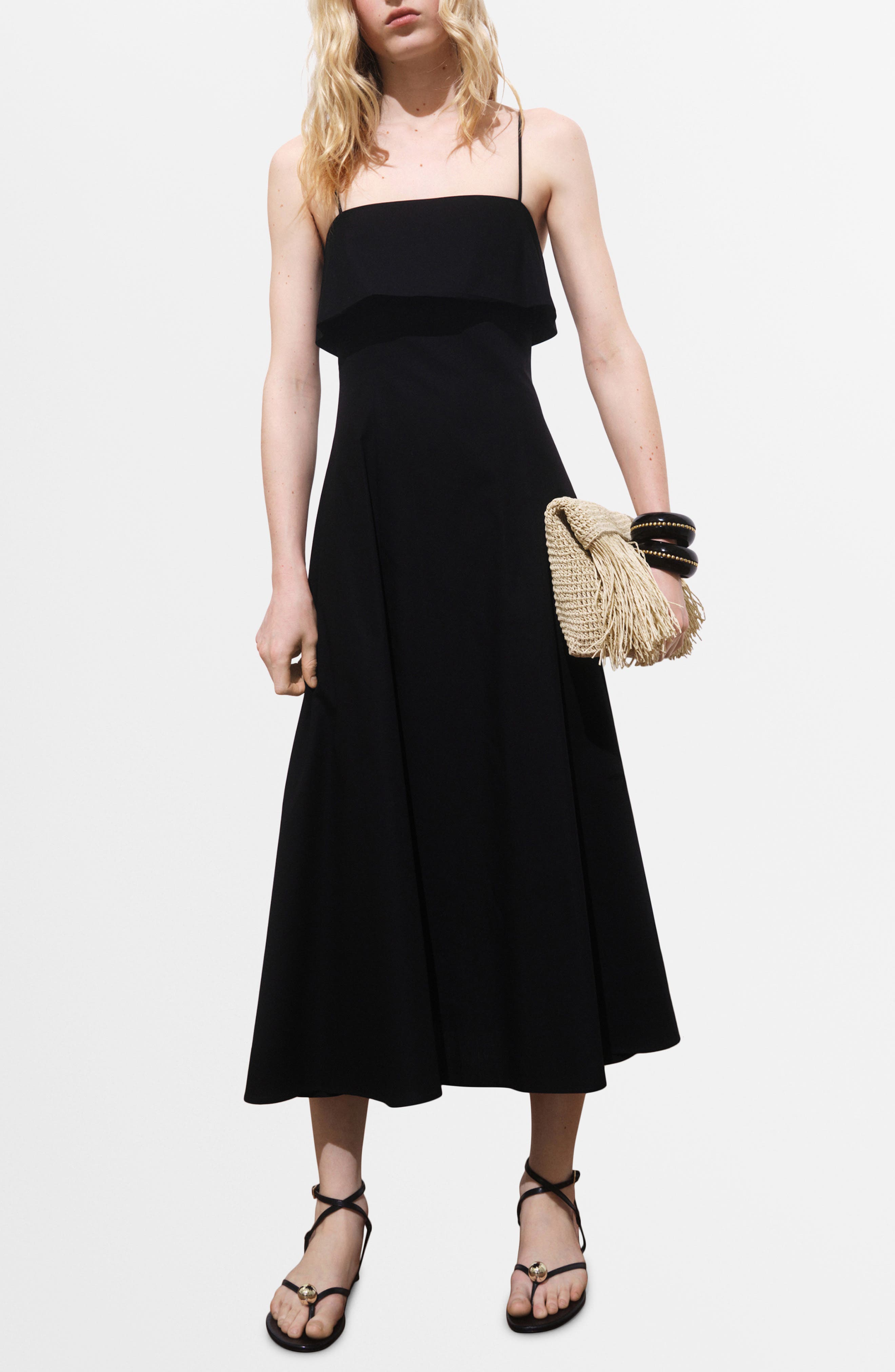 Strappy A-Line Dress