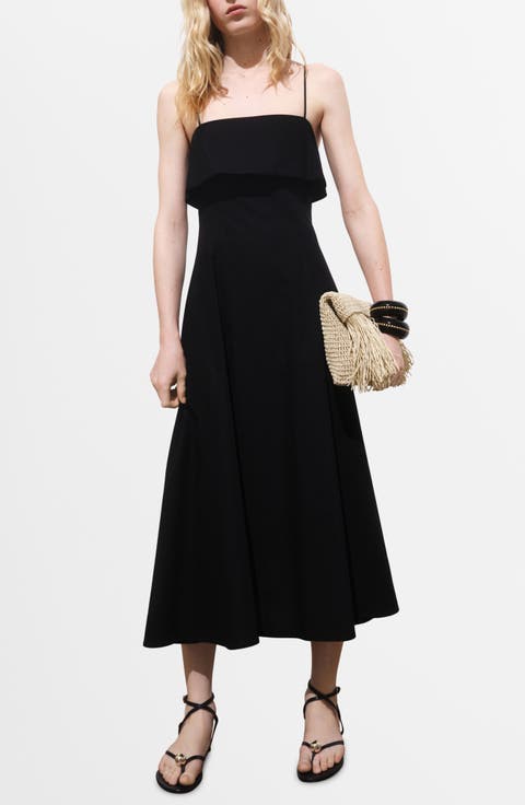 Strappy A-Line Dress