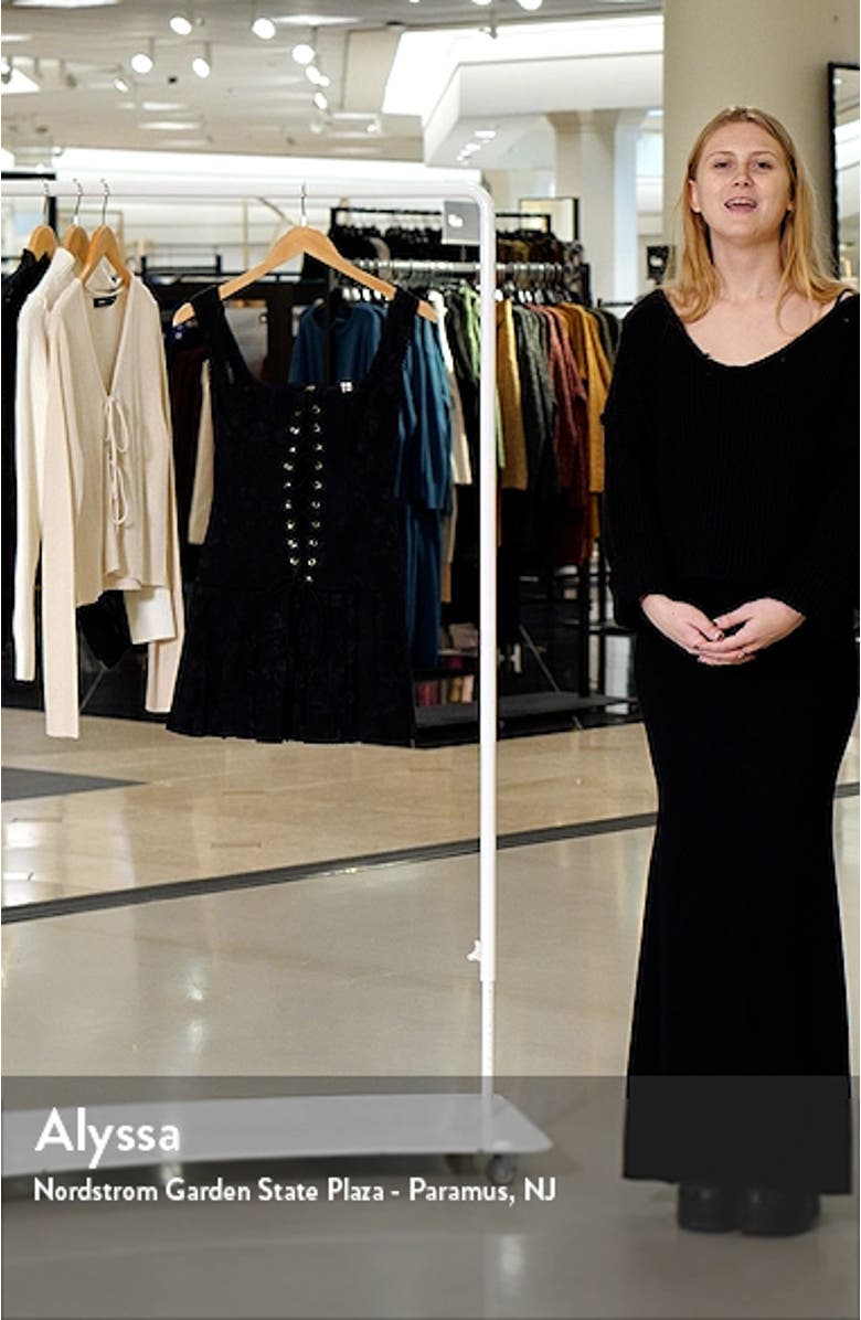 Talia Pleated Corset Minidress, sales video thumbnail