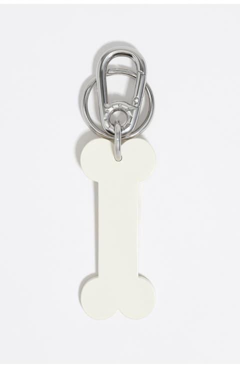 Metal bone key ring
