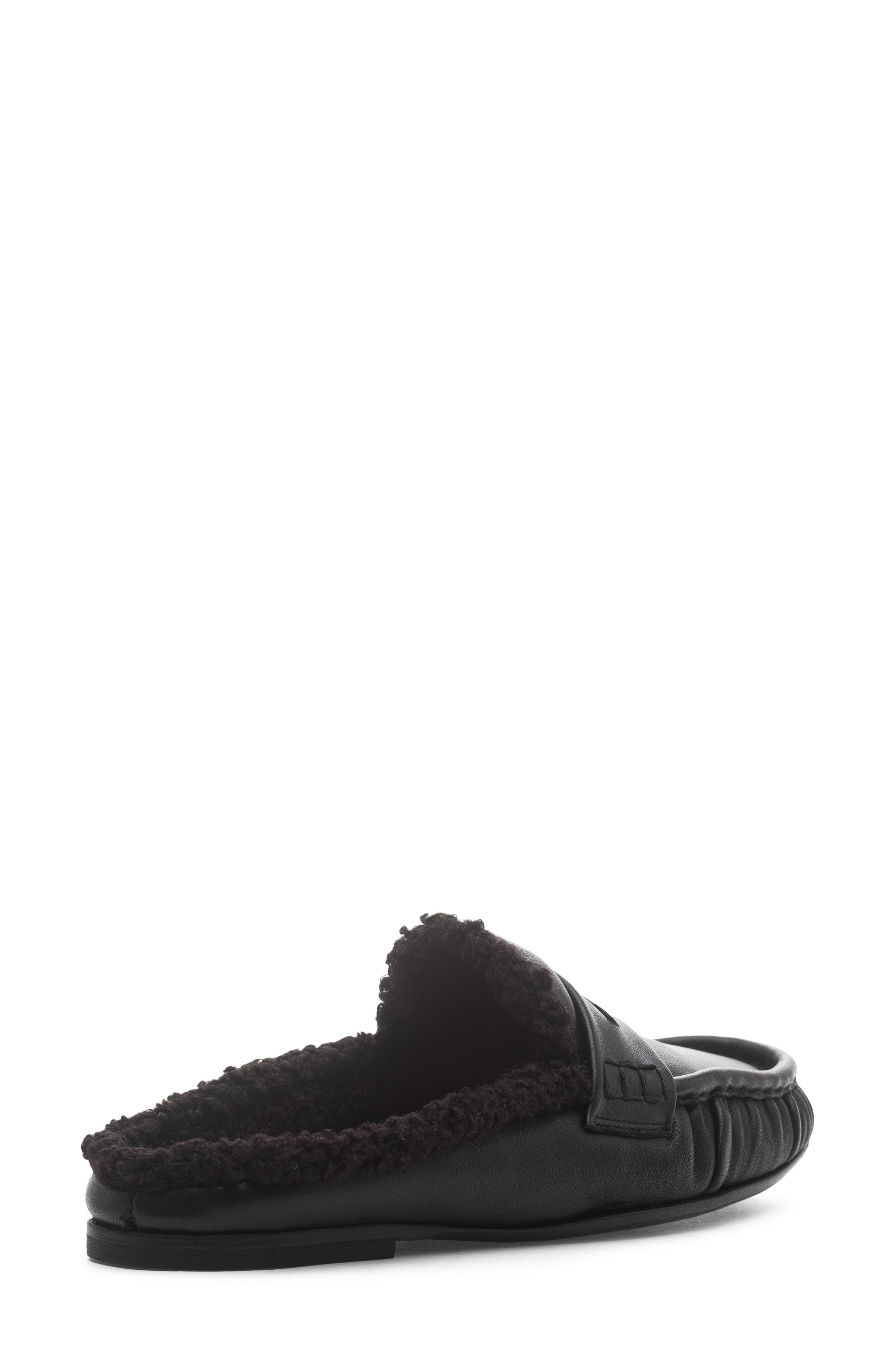 Vivien Loafer Mule, Alternate, color, BLACK