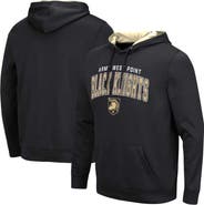 COLOSSEUM Men's Colosseum Black Army Black Knights Resistance Pullover Hoodie