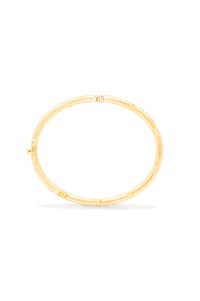 Crew Bangle Bracelet - Diamond, Alternate, color, Diamond- Gold