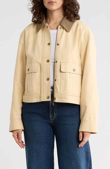 Sam Edelman Crop Workwear Jacket