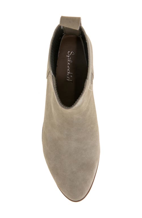 Splendid Alinda Leather Ankle Boot In White