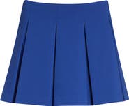 Alice + Olivia Emilie Pleat Miniskirt