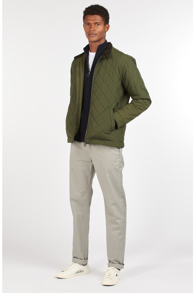 Korrin Quilted Jacket, Alternate, color, SAGE