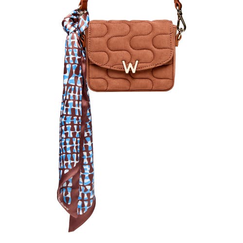 Wolf Mimi Swirl Mini Bag In Nutshell Brown