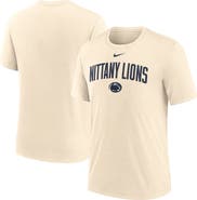 Nike Men's Nike Natural Penn State Nittany Lions Arch Logo Triblend T-Shirt