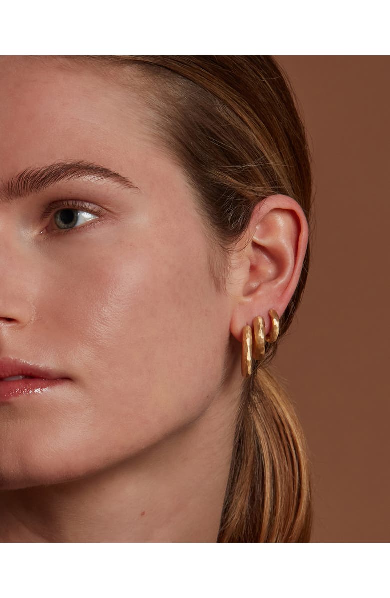 Eloise Jewelry Wander Hoops, Alternate, color, Gold Plated