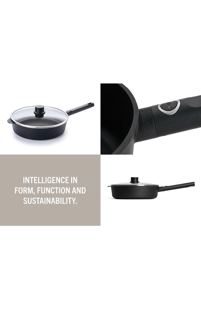 WOLL Ecologic Nonstick Saute Pan 11-Inch, 3.7 Quart, Alternate, color, Black