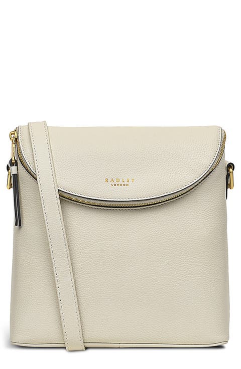 Crown Hill Small Flap Leather Crossbody Bag