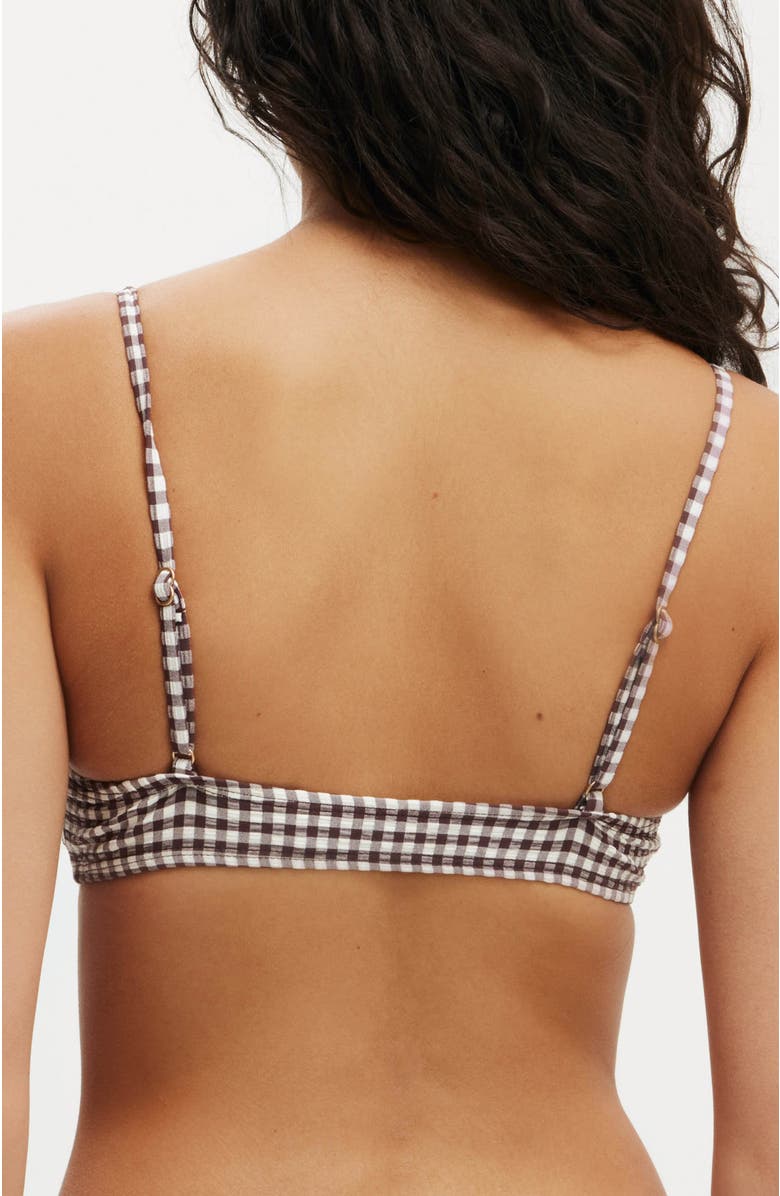 COTTON ON BODY Women's High Apex Bikini Top, Alternate, color, 