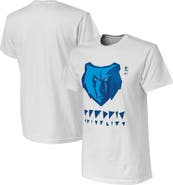 NBA X Naturel Men's NBA x Naturel White Memphis Grizzlies No Caller ID T-Shirt