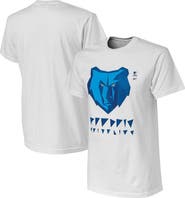 NBA X Naturel Men's NBA x Naturel White Memphis Grizzlies No Caller ID T-Shirt