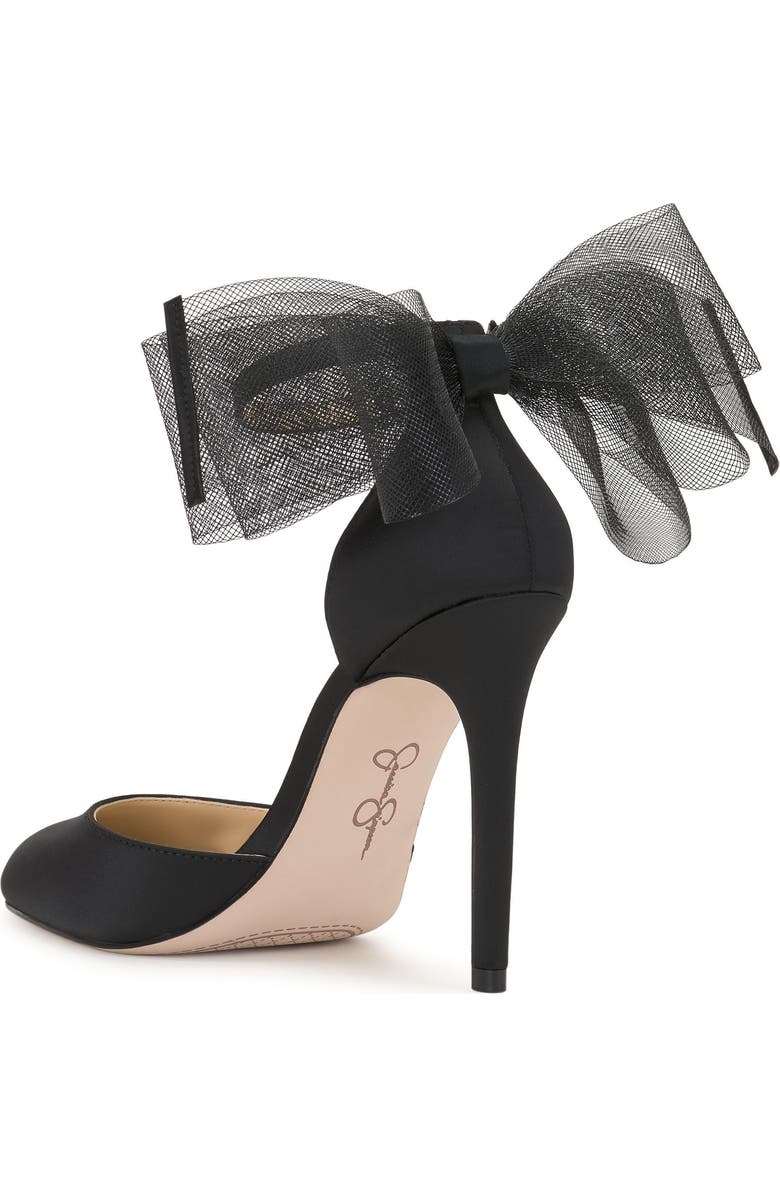 Jessica Simpson Phindies Ankle Strap Pointed Toe Pump, Alternate, color, Black