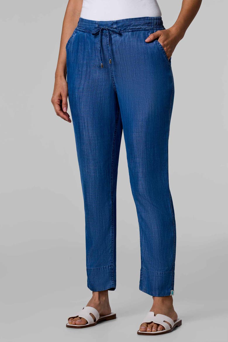 Enclave Weekend Pants, UPF 50+ Sun Protection, Alternate, color, Light Indigo Chambray