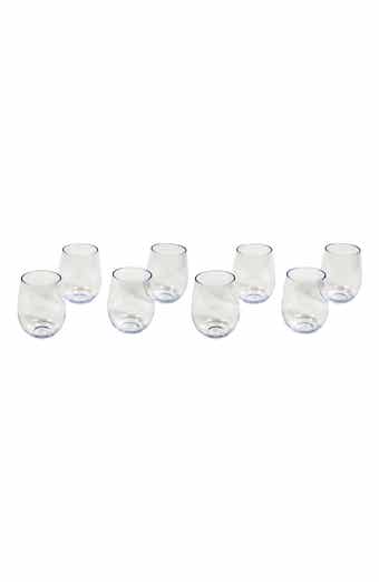 TarHong Tritan Montana Set of 8 Stemless Wineglasses