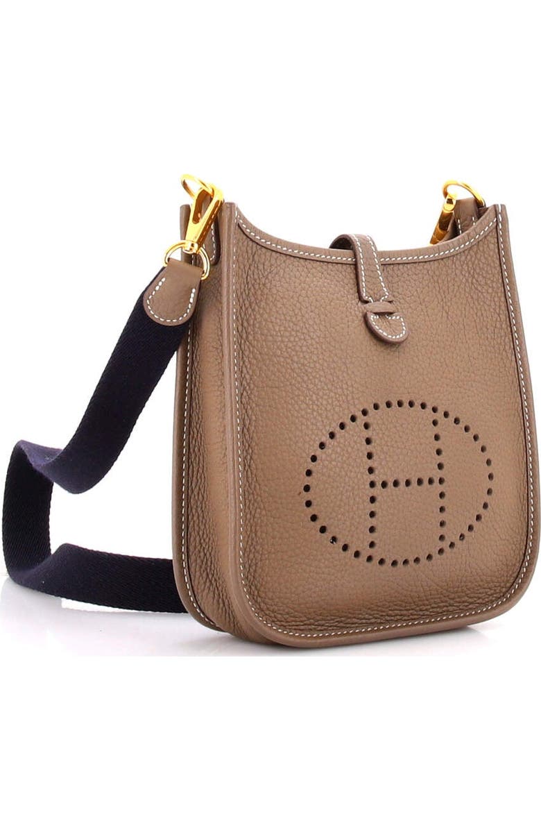 Pre-Owned Hermes Evelyne Bag Gen III Clemence TPM, Alternate, color, Etoupe