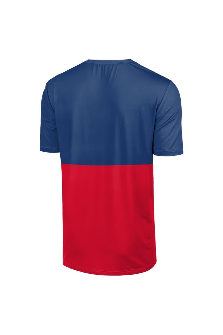 Men's FOCO Royal/Red Chicago Cubs Big Logo Mascot T-Shirt, Alternate, color, Royal